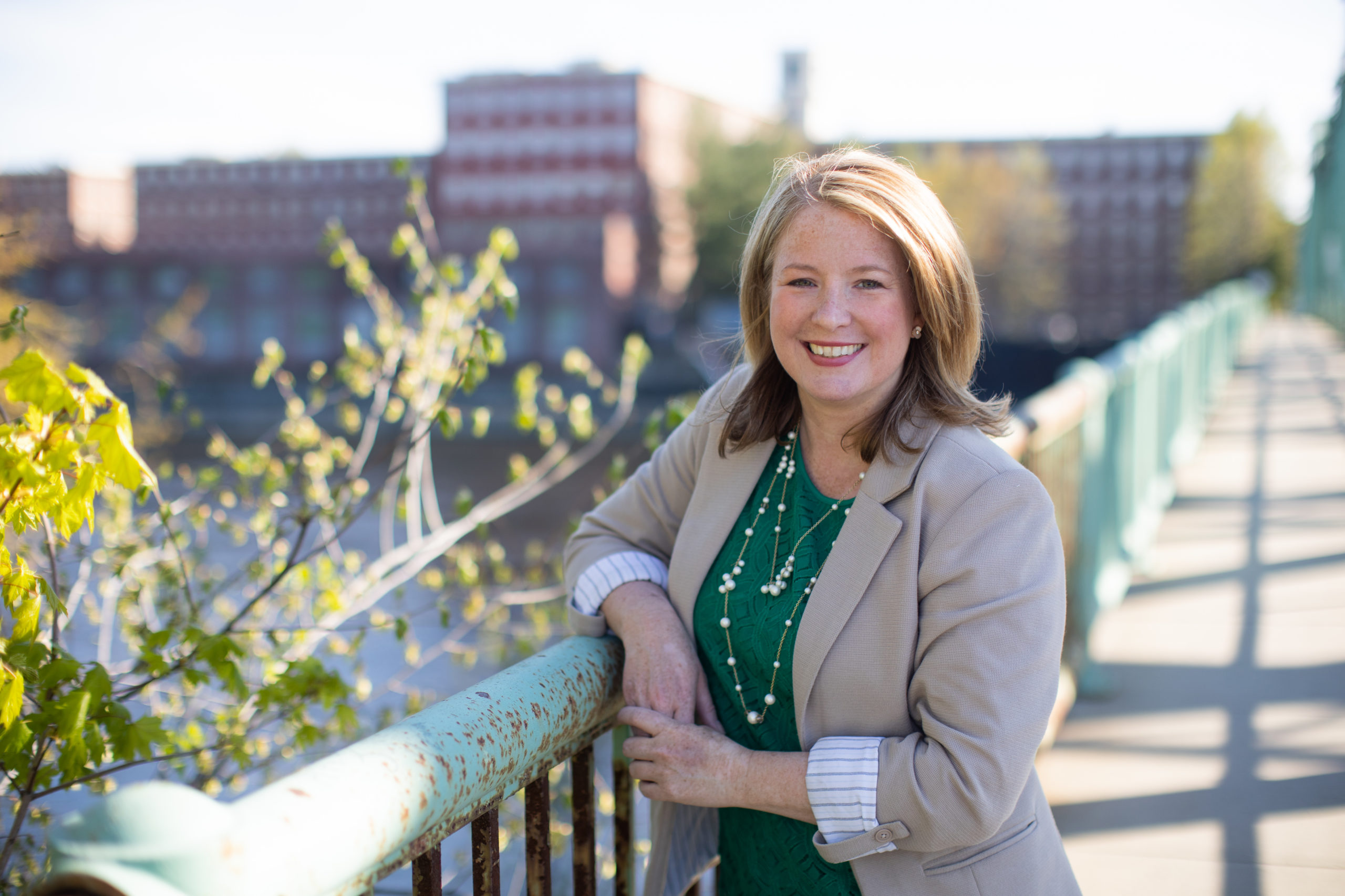 Lieutenant governor candidate, state Rep. Tami Gouveia visits hometown of Lowell